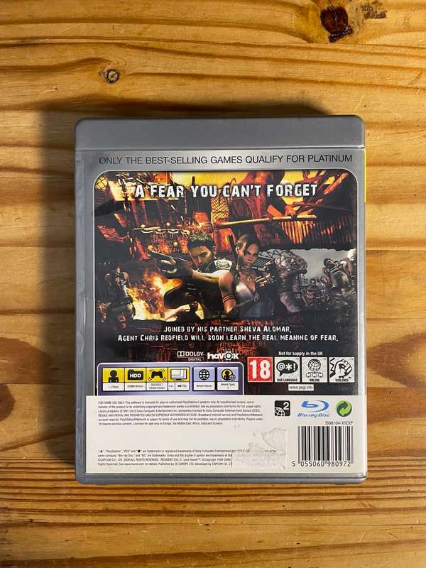 Resident Evil 5(PS3)