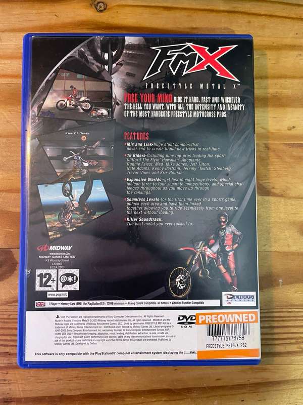 Freestyle Metal X(PS2)