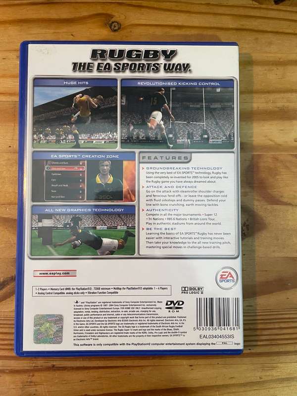 Rugby 2005(PS2)