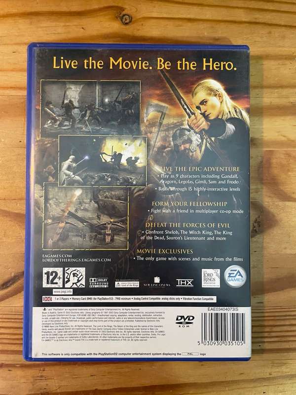 The Lord of the Rings: The Return of the King(PS2)