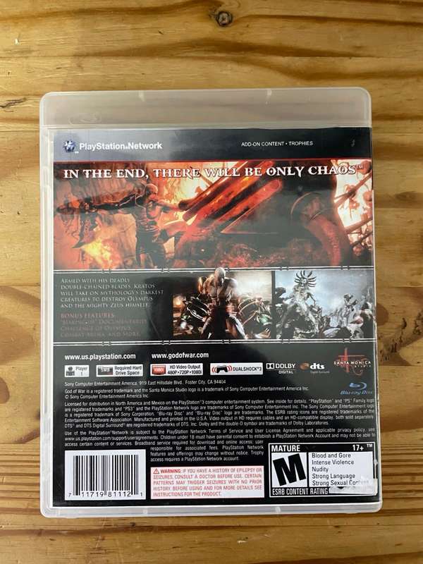 God Of War III(PS3)