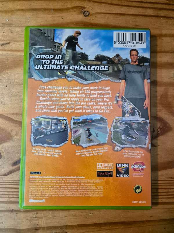 Tony Hawk`s Pro Skater 4(Xbox Original)