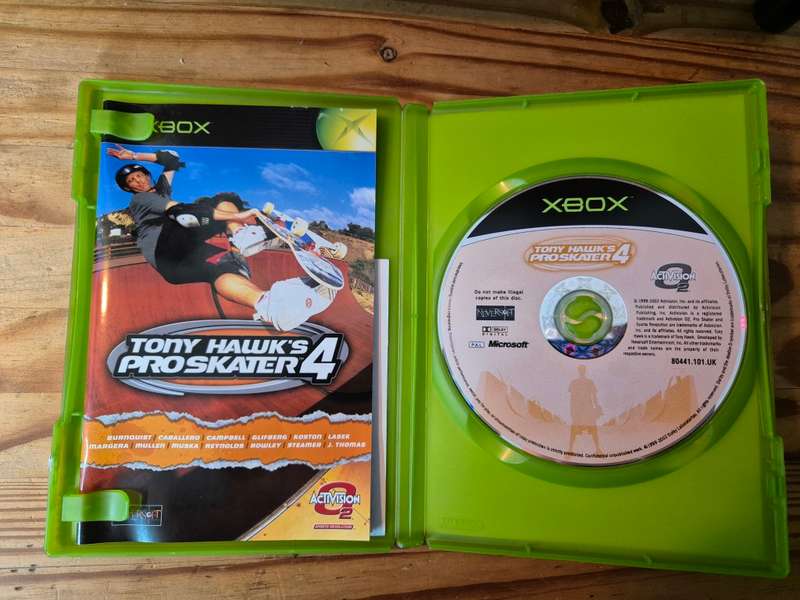 Tony Hawk`s Pro Skater 4(Xbox Original)