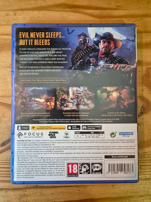 Evil West(PS5)