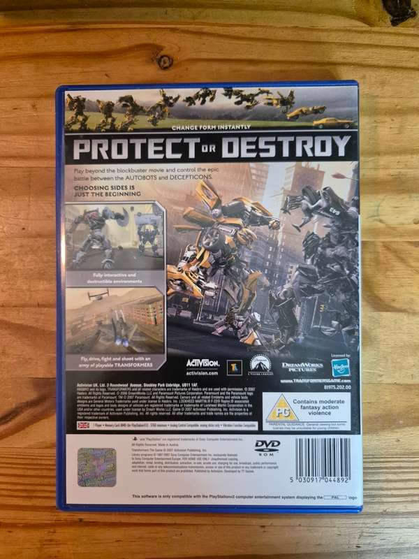 Transformers: The Game(PS2)