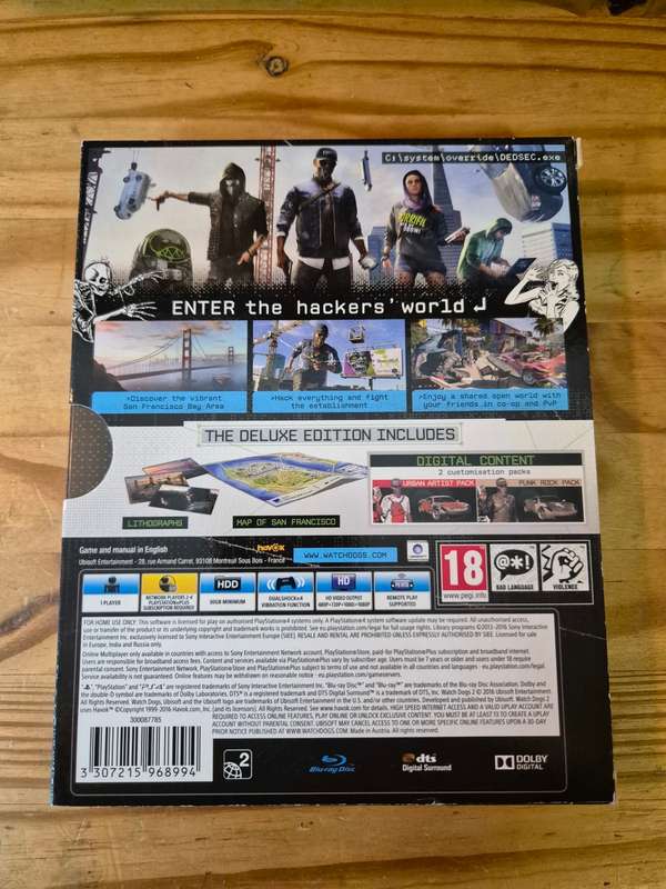 Watch Dogs 2(PS4)