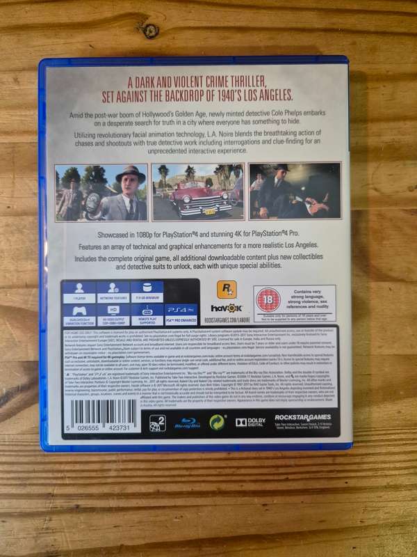 L.A. Noire(PS4)