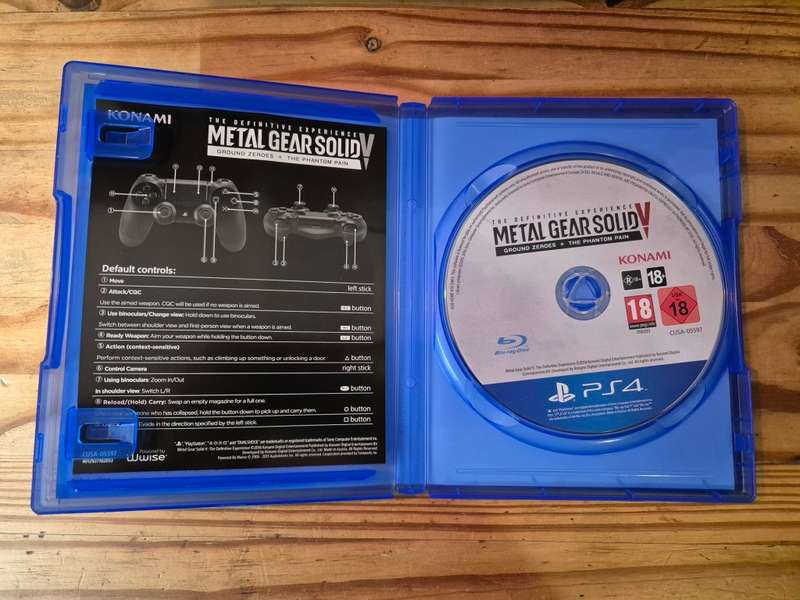 Metal Gear Solid V: The Definitive Experience(PS4)