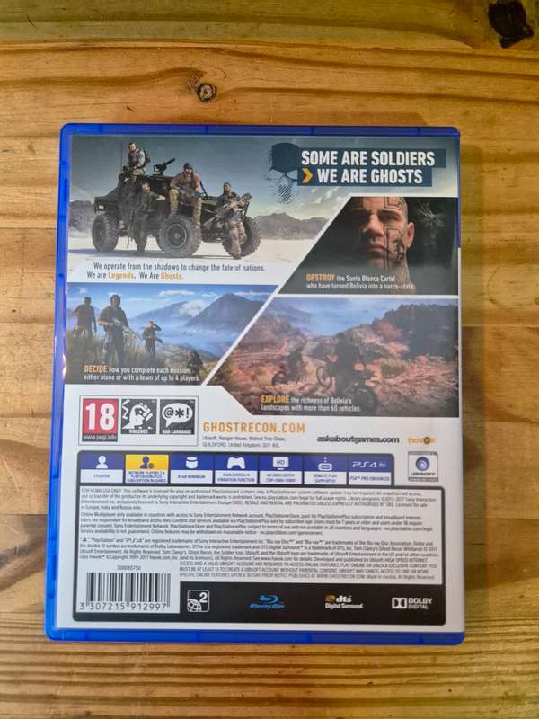 Tom Clancy`s Ghost Recon Wildlands(PS4)