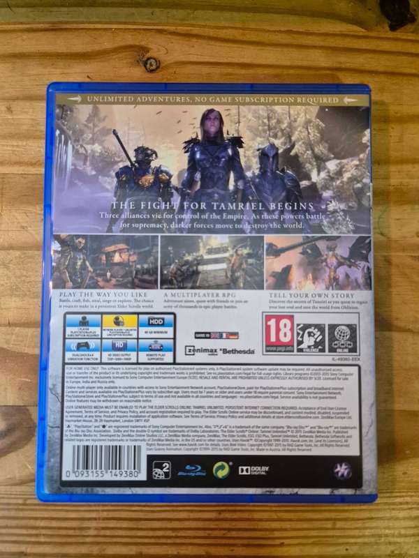 The Elder Scrolls Online(PS4)