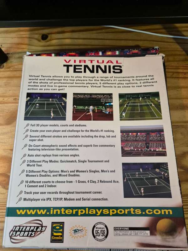 Virtual Tennis(Big Box)(PC)