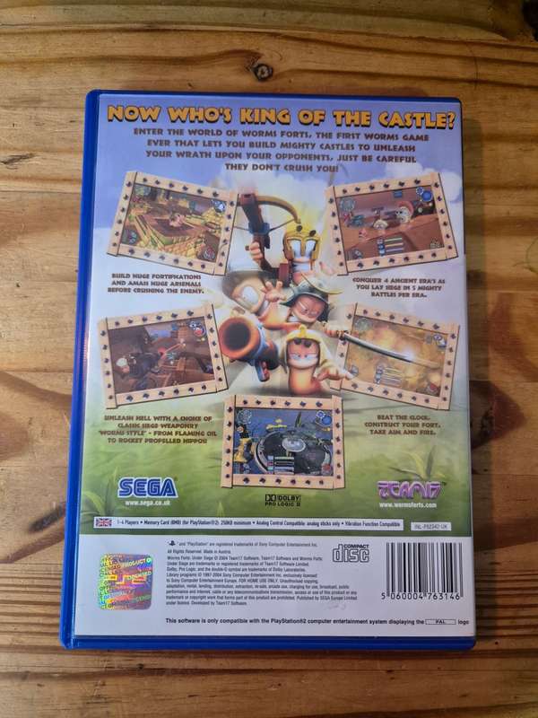 Worms Forts: Under Siege(PS2)
