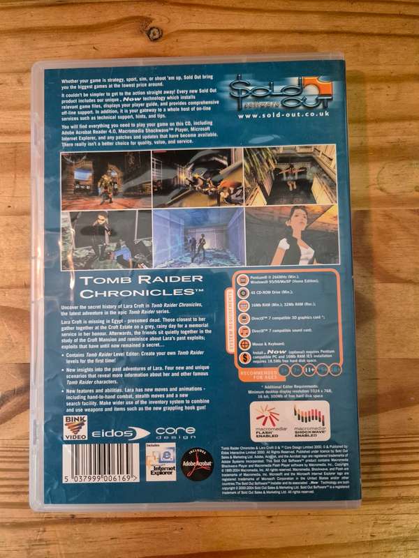 Tomb Raider: Chronicles(PC)