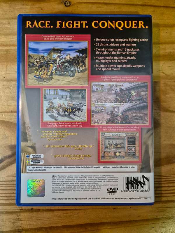 Circus Maximus: Chariot Wars(PS2)