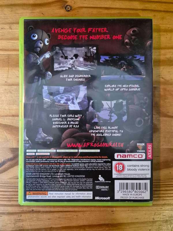 Afro Samurai(Xbox 360)