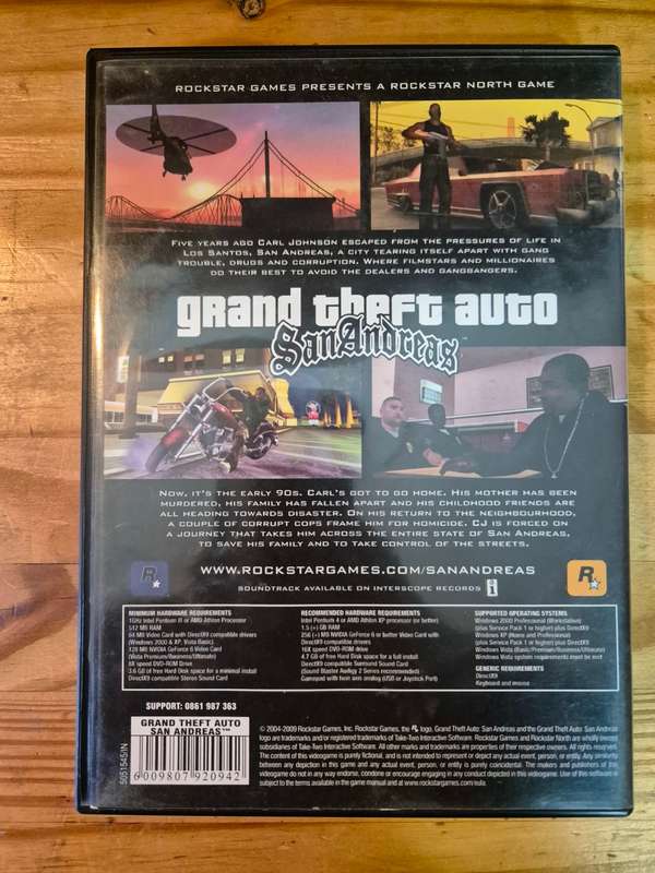 Grand Theft Auto: San Andreas(PC)