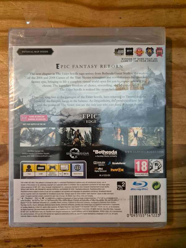The Elder Scrolls V: Skyrim(PS3)