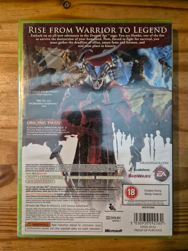 Dragon Age II(Xbox 360)