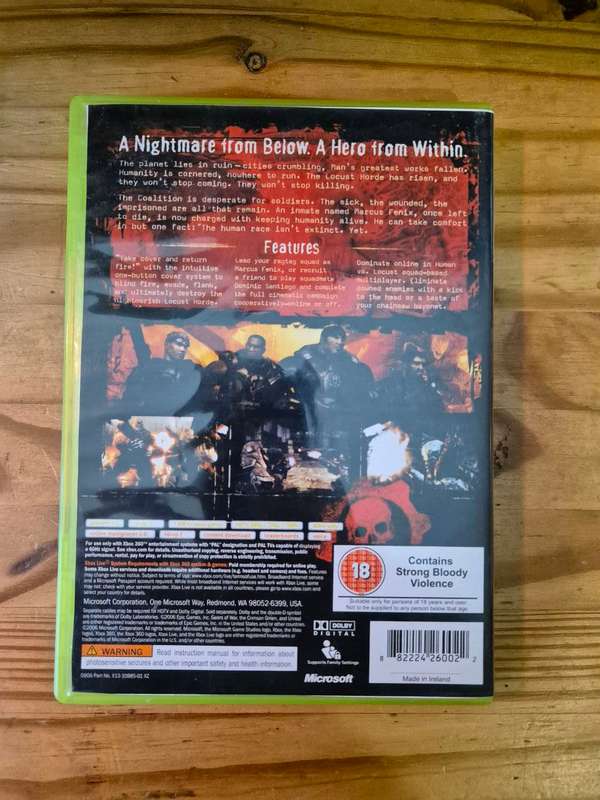 Gears Of War(XBOX 360)