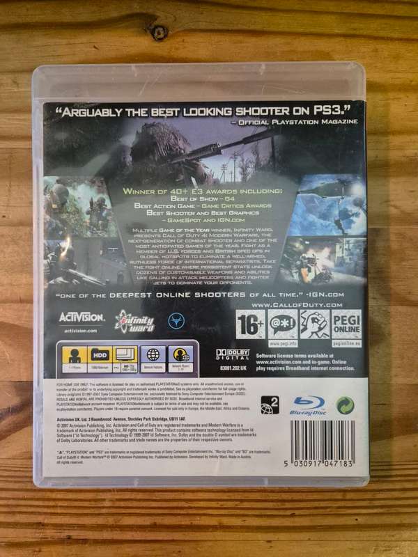 Call of Duty 4: Modern Warfare(PS3)