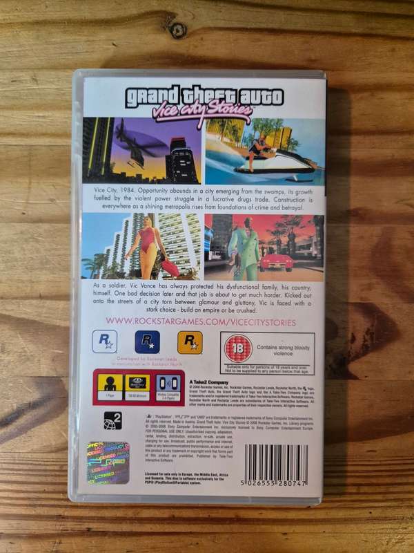 Grand Theft Auto: Vice City Stories(PSP)