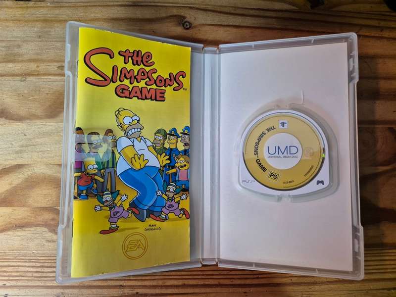 The Simpsons Game(PSP)