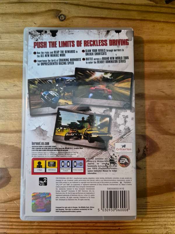 Burnout Dominator(PSP)