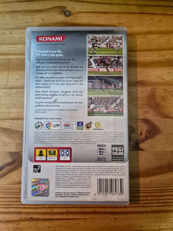 Pro Evolution Soccer 2008(PSP)