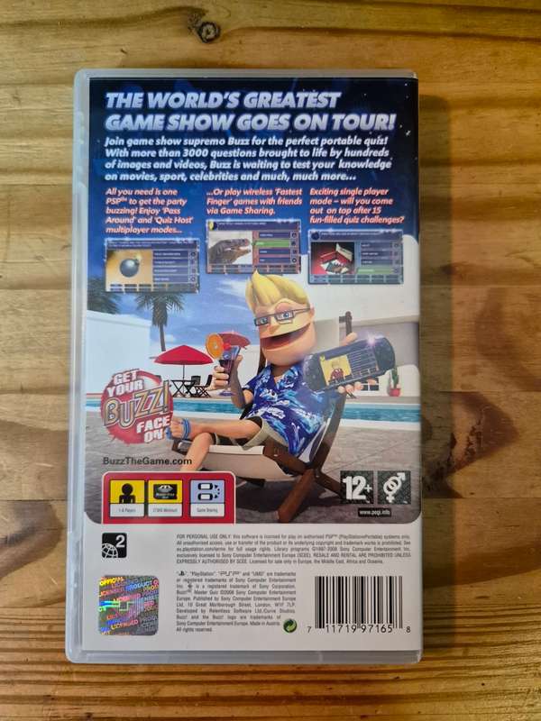 Buzz: Master Quiz(PSP)