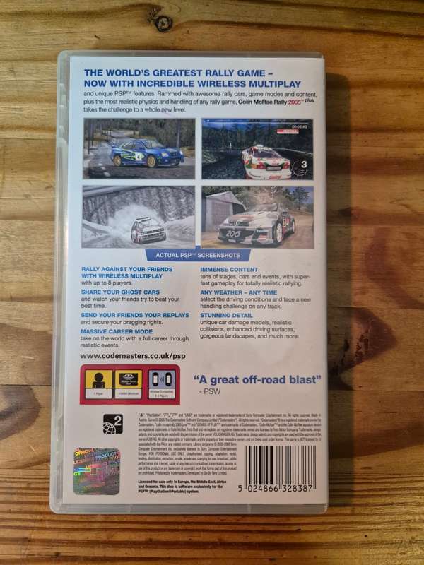 Colin McRae Rally 2005(PSP)