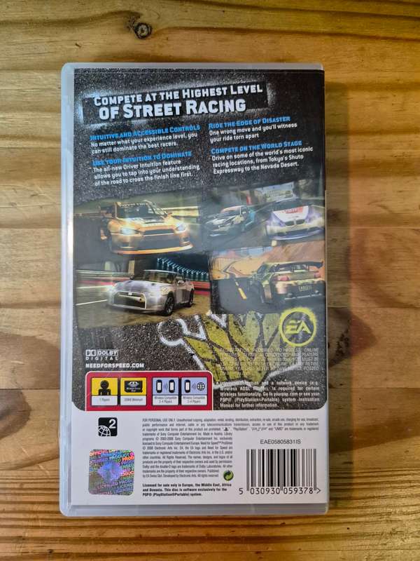 Need For Speed: ProStreet(PSP)