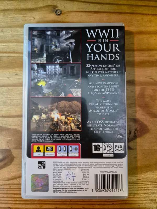 Medal Of Honor: Heroes 2(PSP)