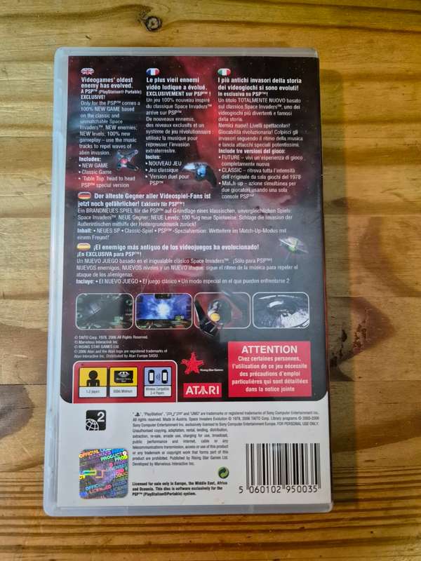 Space Invaders Evolution(PSP)