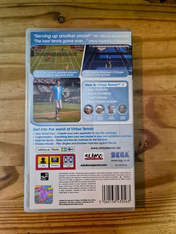 Virtua Tennis 3(PSP)