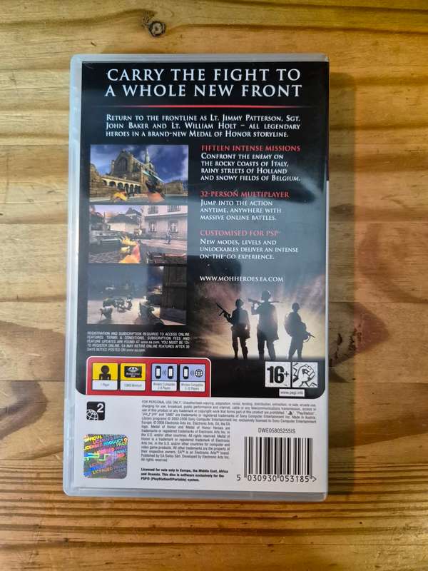 Medal Of Honor: Heroes(PSP)