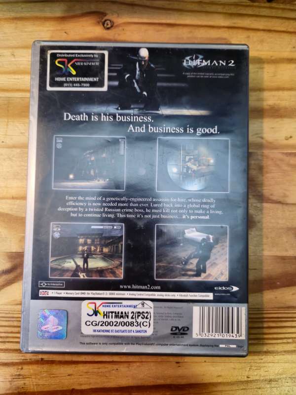 Hitman 2: Silent Assassin(PS2)