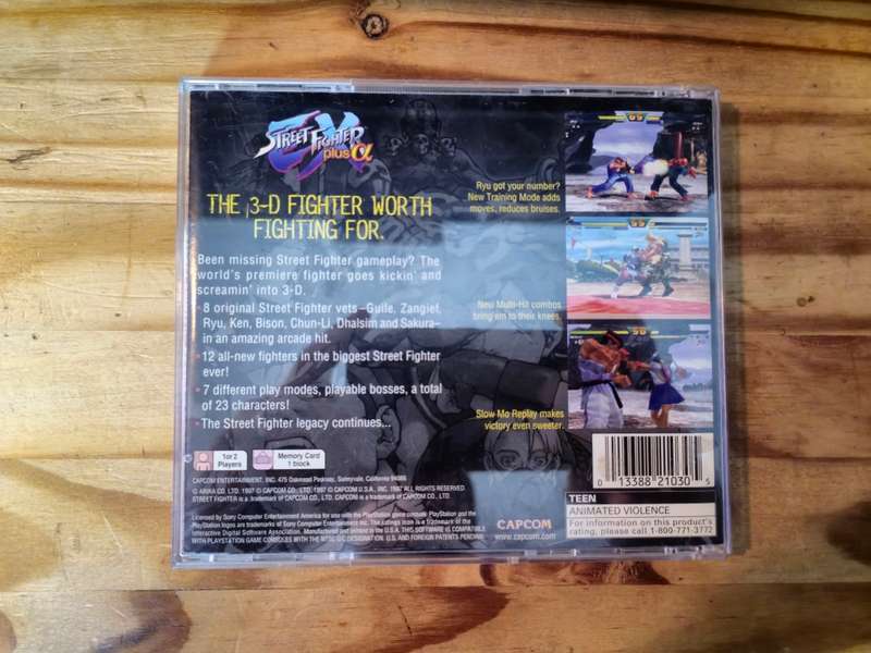 Street Fighter EX Plus Alpha(PS1)