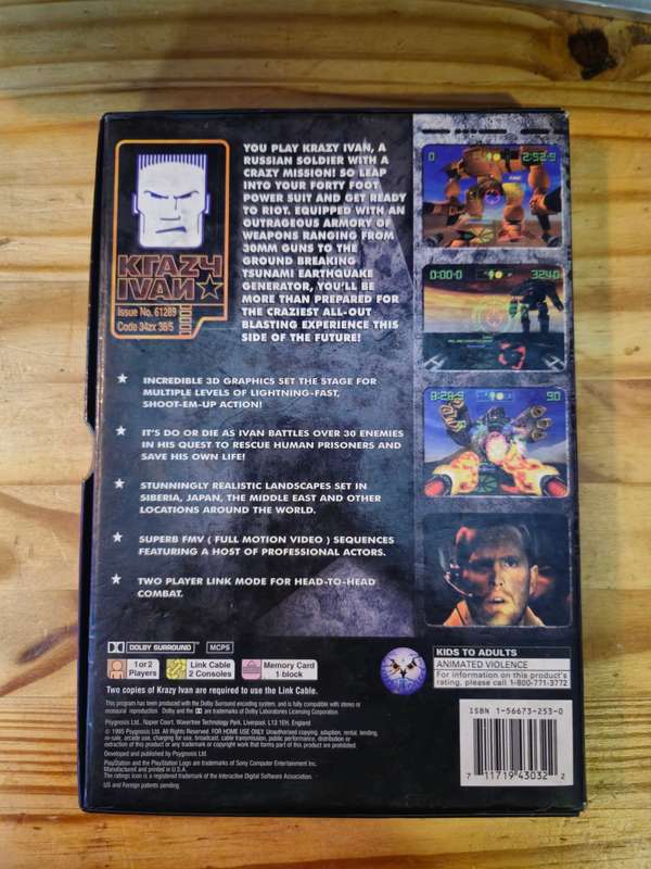 Krazy Ivan[Long Box](PS1)