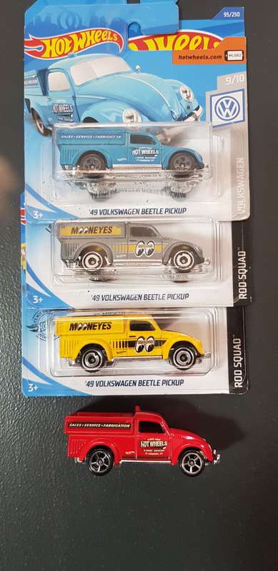 4 x vw beetle pickups