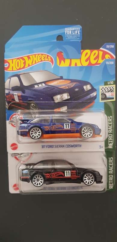 Hot wheels ford sierras x2
