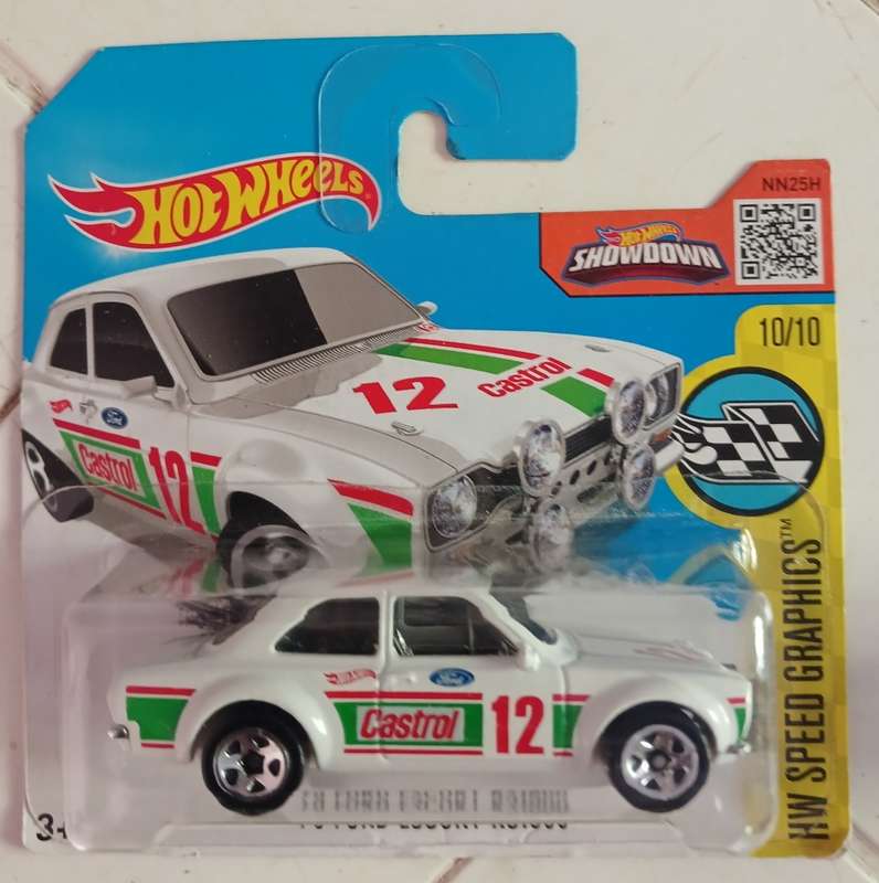 Hot wheels 70 ford escort mk1