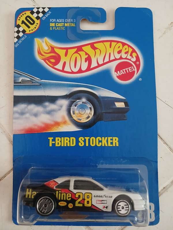 Hot wheels t bird stocker