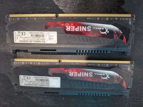 GSkill sniper DDR3-1600 4Gigx2