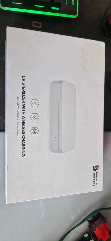 Samsung UV Sterilizer with wireless charging