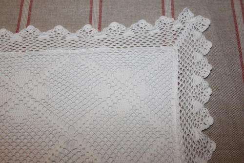 Vintage lace pillowcases set