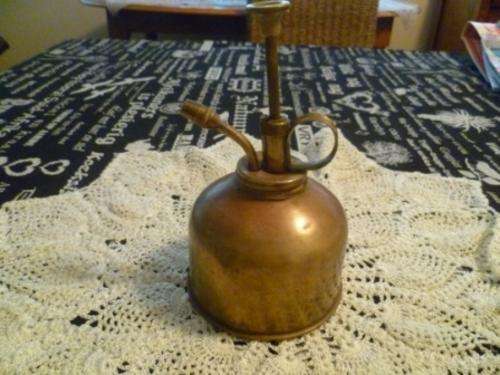 Vintage Brass Oil Can