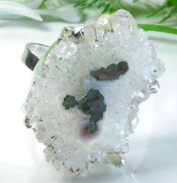 NATURAL DRUZY CLUSTER AGATE GEMSTONE STONE SIZE 5