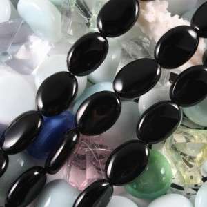 BLACK ONYX  30MM X 12MM  22 PIECES