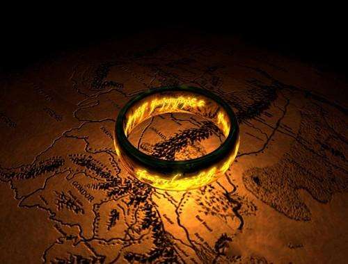 STAINLESS STEEL  SILVER  LORD OF THE RINGS   6MM WIDE SIZE 11 AND 12