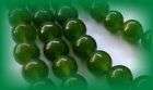 GREEN JADE 6 MM  ROUND LOOSE GEMS 68 PIECES